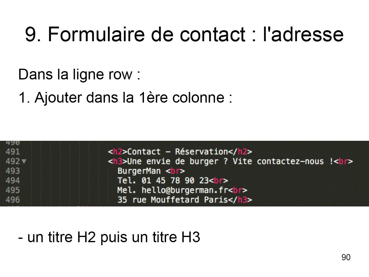Cours 05 - Bootstrap Formulaire